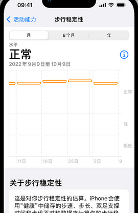 叶县iPhone手机维修如何在iPhone开启'步行稳定性通知'