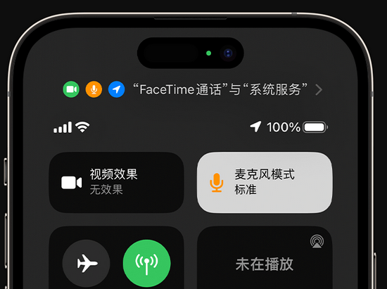 叶县苹果授权维修网点分享iPhone在通话时让你的声音更清晰 